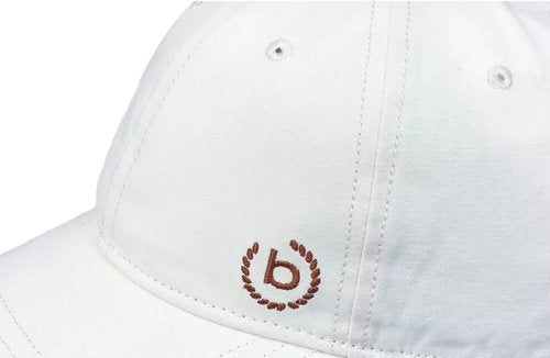 BUGATTI Mütze Basecap größenverstellbar Gr.57+59 wollweiß Bio-Baumwolle
