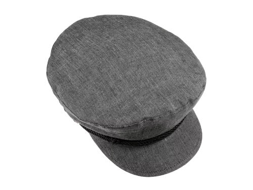 STETSON Mütze Elbsegler grau Leinen fisherman Sommer Gr.61/XL Schirmmütze