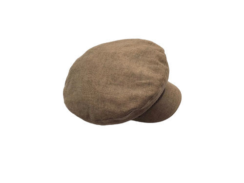 STETSON Mütze Elbsegler braun Leinen fisherman Sommer Schirmmütze