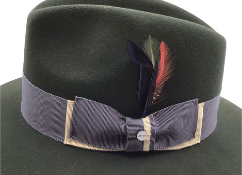 STETSON Filzhut TRAVELLER grün Fedora Gr.59