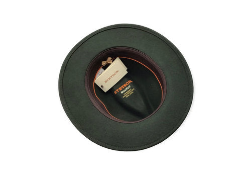 STETSON Filzhut TRAVELLER grün Fedora Gr.59