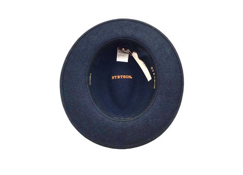 STETSON Traveller POWELL blau Filzhut Fedora Gr.59