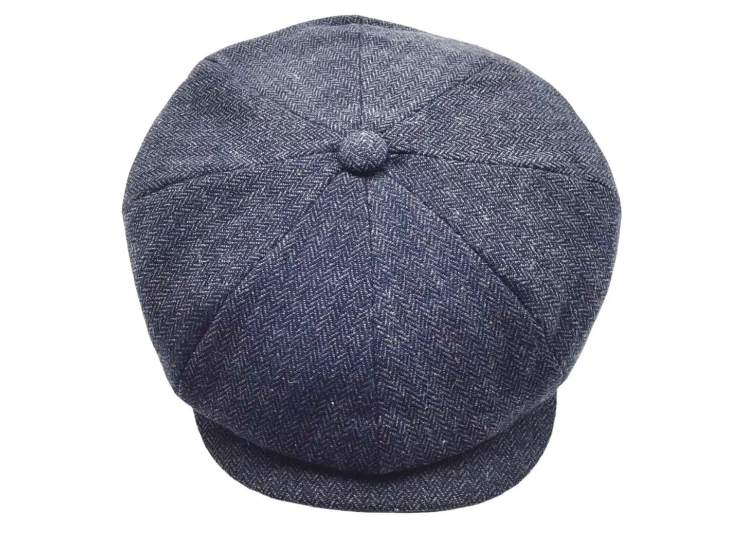 BRIXTON Mütze BROOD SNAP CAP NAVY herringbone blau
