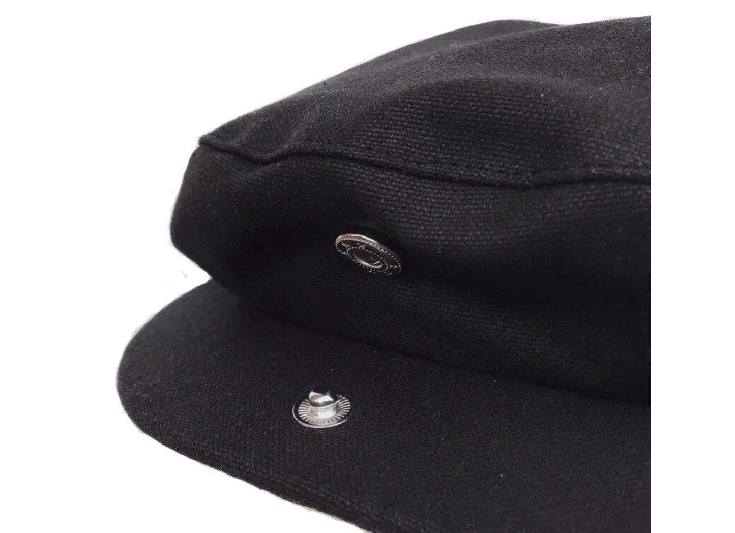 BRIXTON Mütze HOOLIGAN SNAP CAP Gr.60 schwarz waxxed FLATCAP
