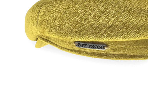 STETSON Mütze Hatteras yellow Samt Sommer Bakerboy velvet