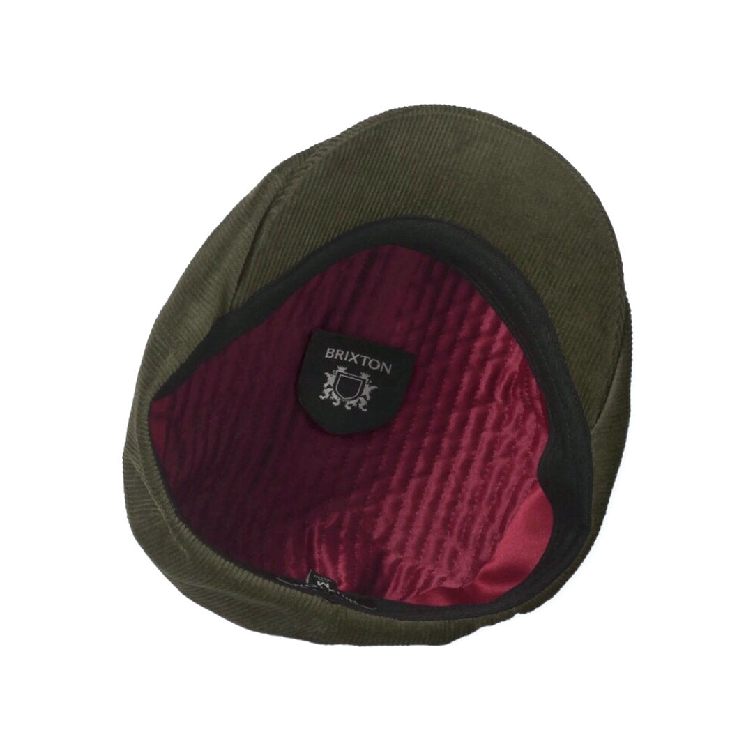 BRIXTON Mütze BROOD SNAP CAP oliv/grün Cord