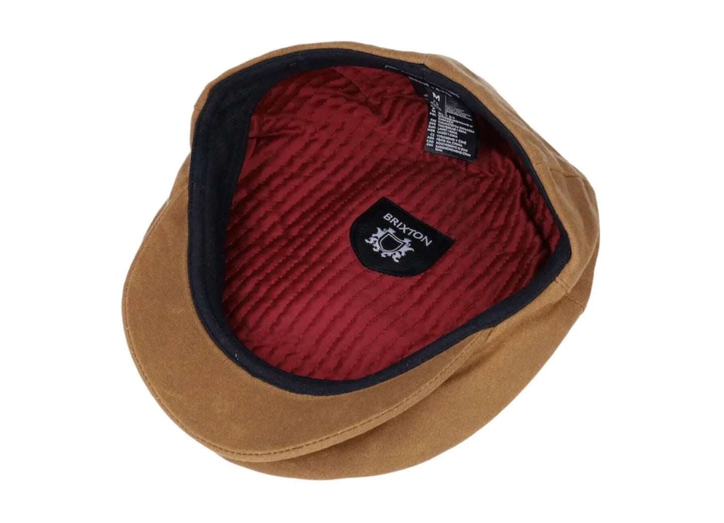 BRIXTON Mütze HOOLIGAN SNAP CAP dark khaki waxxed FLATCAP
