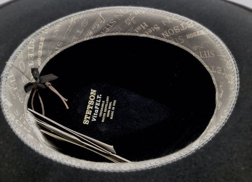 STETSON Westernhut Wollfilz schwarz Cowboyhut USA Gr.59