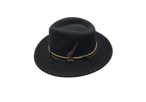 STETSON Westernhut Wollfilz schwarz Cowboyhut USA Gr.59