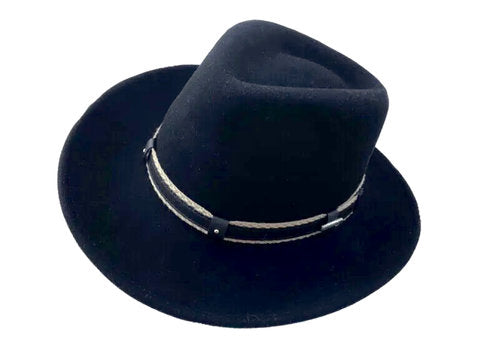 STETSON Westernhut Wollfilz schwarz Cowboyhut USA Gr.59