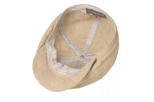 STETSON Mütze Hatteras Leinen/Seide Gr.55/S Sommer