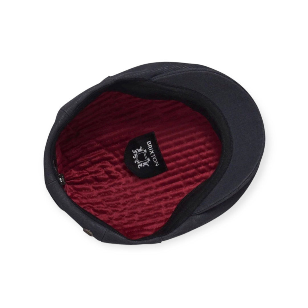 BRIXTON Mütze HOOLIGAN SNAP CAP blau waxxed FLATCAP