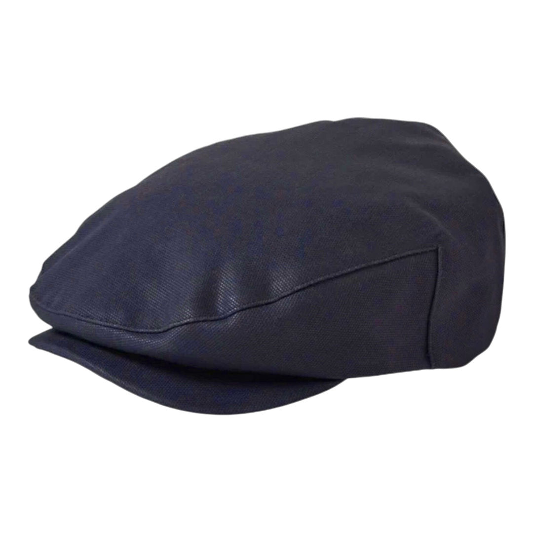 BRIXTON Mütze HOOLIGAN SNAP CAP blau waxxed FLATCAP