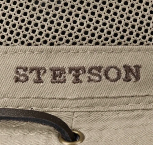 STETSON TAKANI Safarihut Trekkinghut Coolmax Baumwolle Stoffhut beige