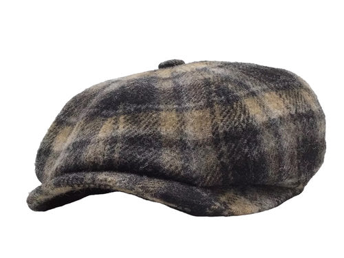 STETSON Mütze Hatteras Gr.61 kariert Winter