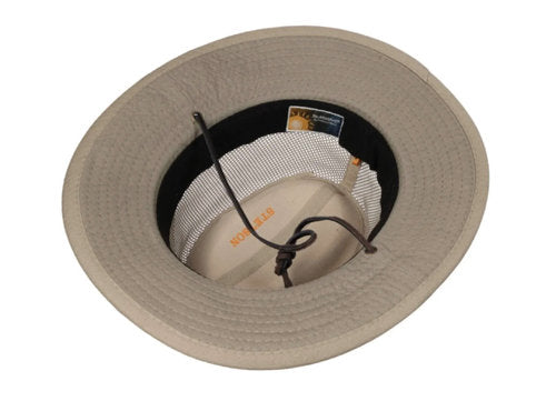 STETSON TAKANI Safarihut Trekkinghut Coolmax Baumwolle Stoffhut beige