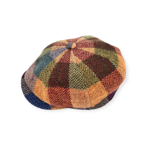 STETSON Mütze Hatteras mehrfarbig kariert Winter
