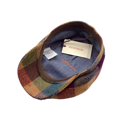 STETSON Mütze Hatteras mehrfarbig kariert Winter