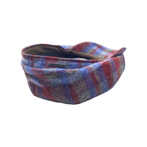 STETSON Mütze Hatteras blau Gr.57 kariert Winter