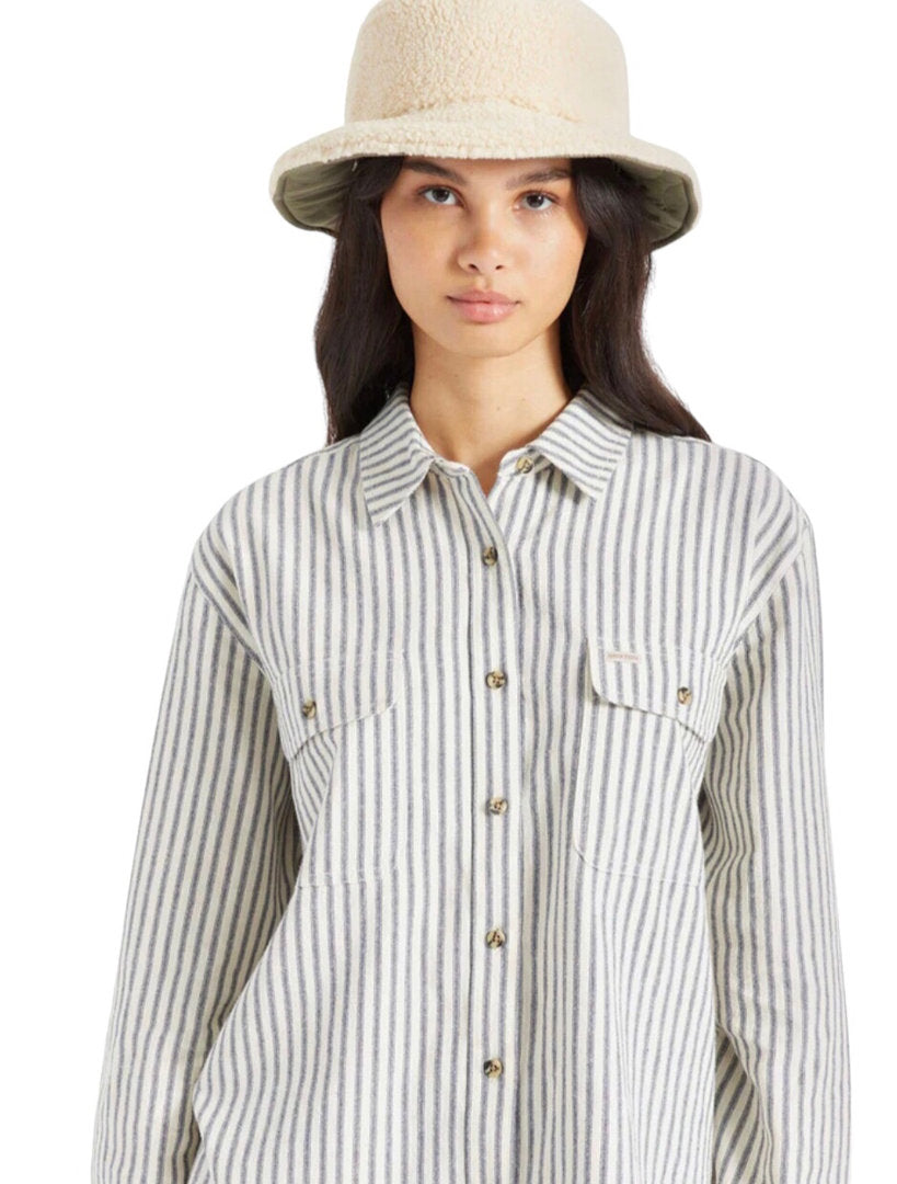 BRIXTON Hut bucket hat PETRA oliv/grün Wendehut Stoffhut UNISEX