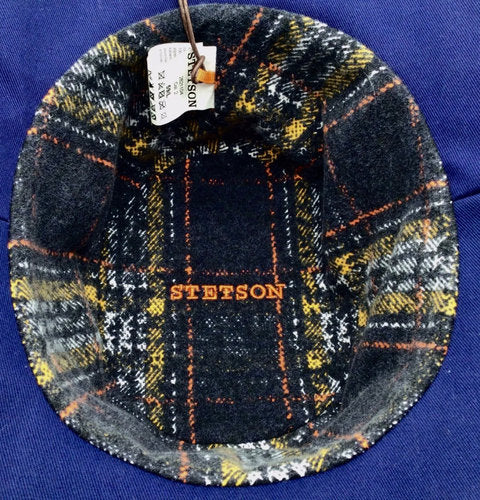 STETSON bucket hat Cotton blau Sommerhut UVSchutz SUN GUARD Stoffhut