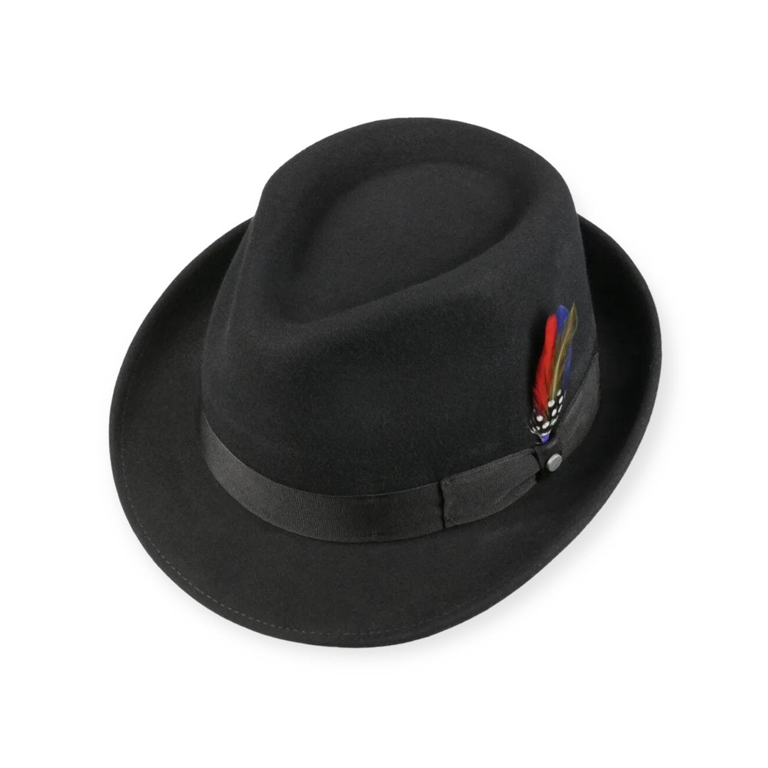 STETSON Trilby Filzhut ELKADER schwarz Gr.59