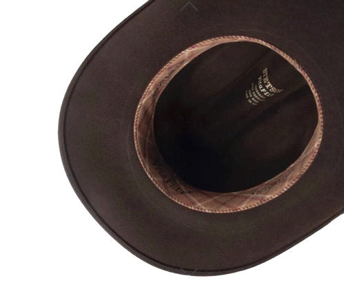 STETSON Westernhut CATTLEMAN/VICTORVILLE braun Wollfilz Cowboyhut USA Gr.59