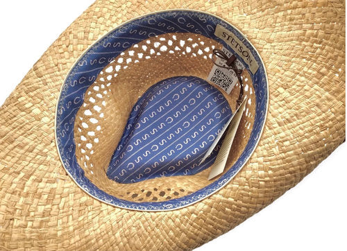 STETSON Westernhut Strohhut RIFTERSON Raffia Cowboyhut