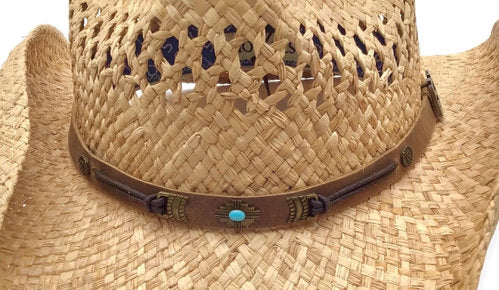 STETSON Westernhut Strohhut RIFTERSON Raffia Cowboyhut