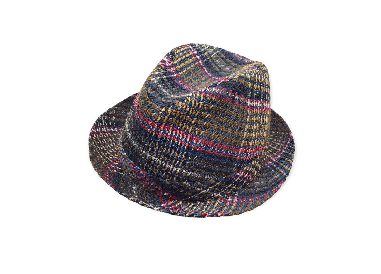 STETSON Trilby Cotton Seersucker Player kariert Sommerhut Gr.61