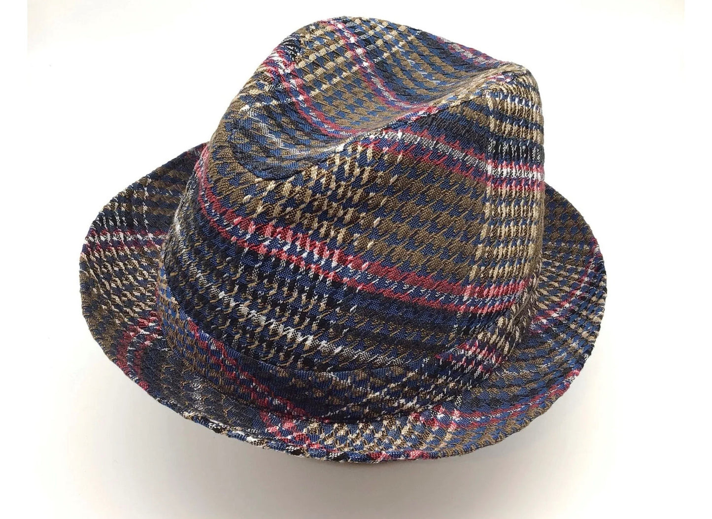 STETSON Trilby Cotton Seersucker Player kariert Sommerhut Gr.61