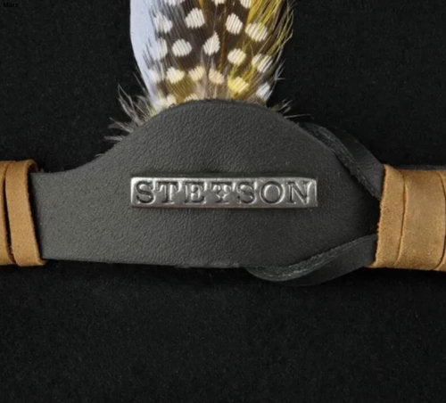 STETSON Westernhut KINGSLEY Cowboyhut Wollfilz schwarz Gr.57