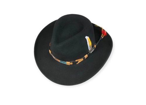 STETSON Westernhut KINGSLEY Cowboyhut Wollfilz schwarz Gr.57