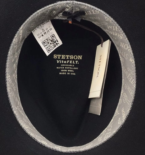STETSON Westernhut CHASNEY Cowboyhut Wollfilz schwarz