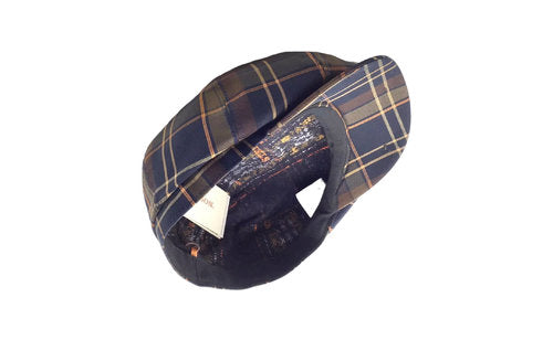 STETSON Mütze Hatteras braun kariert Sommer Bakerboy/Newsboy
