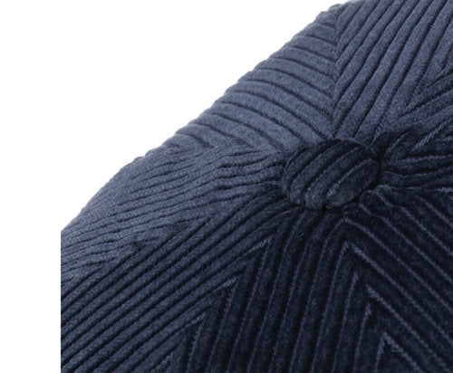 STETSON Mütze Hatteras CORD dunkelblau Gr.M/57 Baumwolle