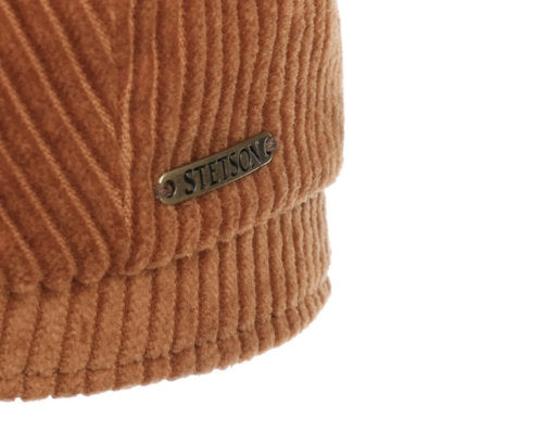 STETSON Mütze Hatteras CORD rost/orange Baumwolle