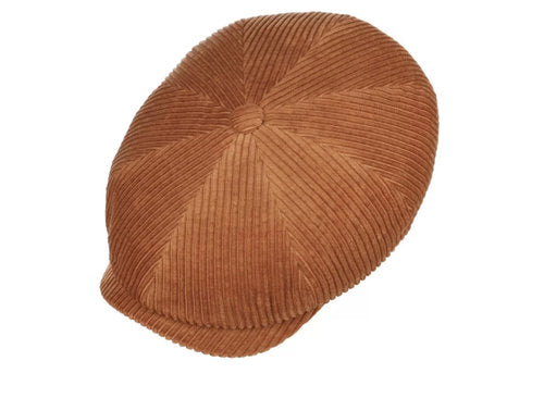 STETSON Mütze Hatteras CORD rost/orange Baumwolle