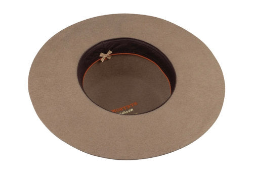 STETSON amish hat Westernhut beige braun Wollfilz Cowboyhut