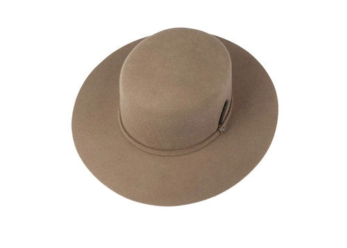 STETSON amish hat Westernhut beige braun Wollfilz Cowboyhut