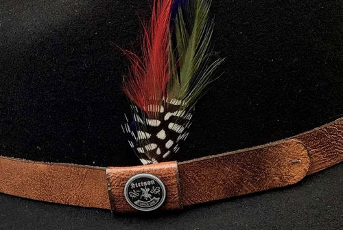 STETSON Westernhut schwarz Cowboyhut Wollfilz