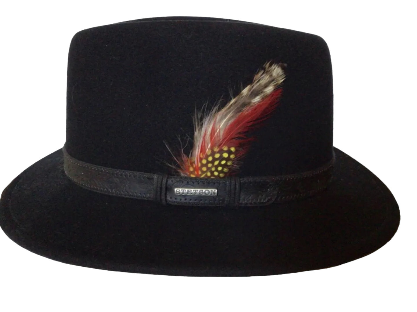STETSON Traveller Filzhut schwarz Fedora vitafelt