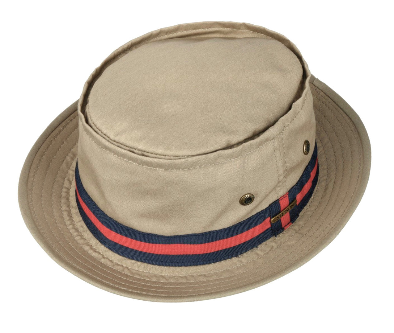STETSON Sommerhut PLAYER Stoffhut UPF40+ SUN GUARD Safarihut beige Gr.M