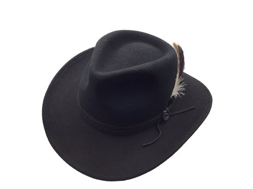 STETSON Westernhut Wollfilz schwarz Cowboyhut