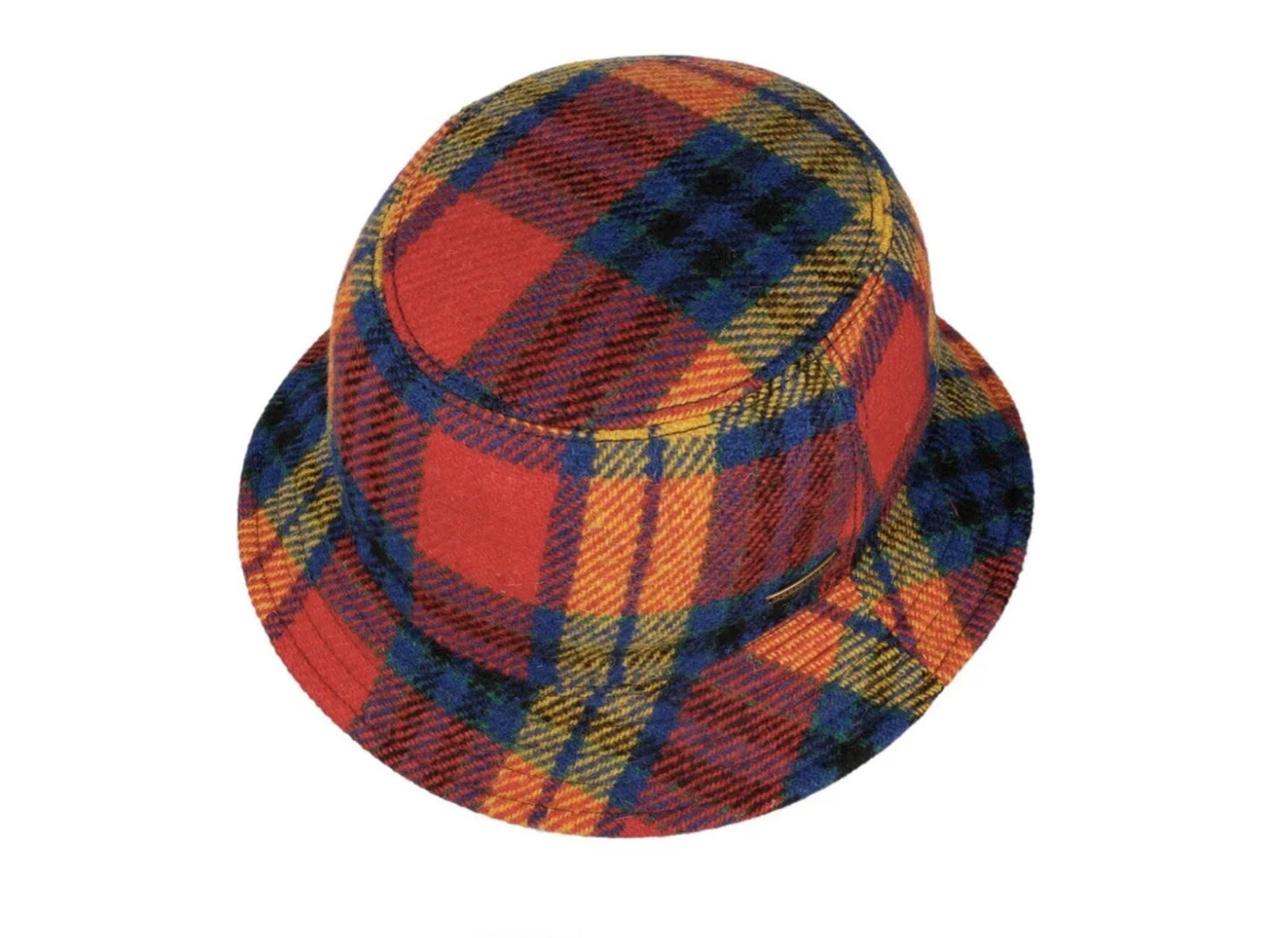 STETSON bucket HARRIS TWEED Stoffhut Wollhut Tartan Buchanan