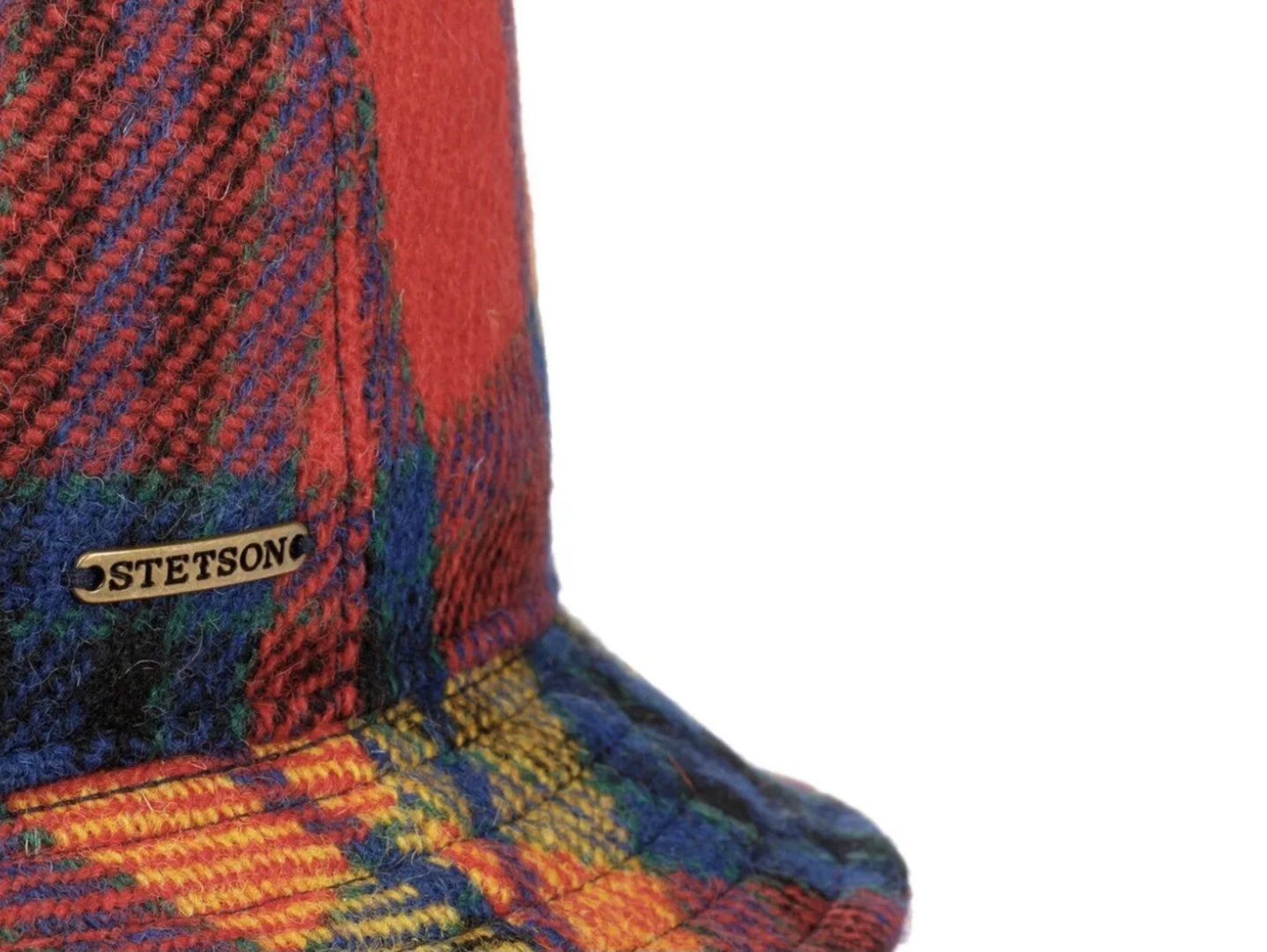 STETSON bucket HARRIS TWEED Stoffhut Wollhut Tartan Buchanan