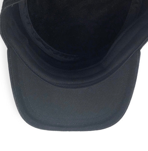 STETSON Mütze Armycap Ledermütze schwarz Vintage