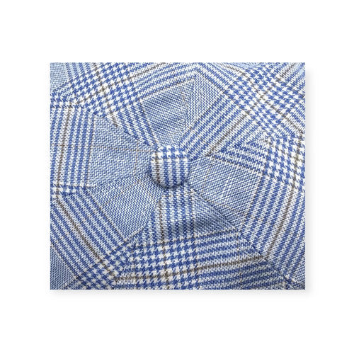 BUGATTI Mütze Schiebermütze Gr.55+61 flatcap kariert Sommer