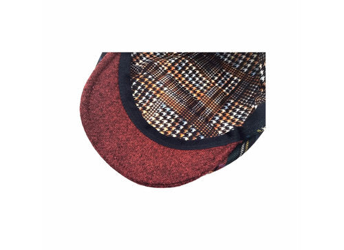FLÈCHET Mütze Schottenmütze Tartan kariert STEWART BLACK
