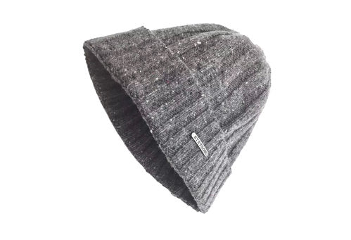 STETSON Strickmütze WOOL MIX BEANIE anthrazit
